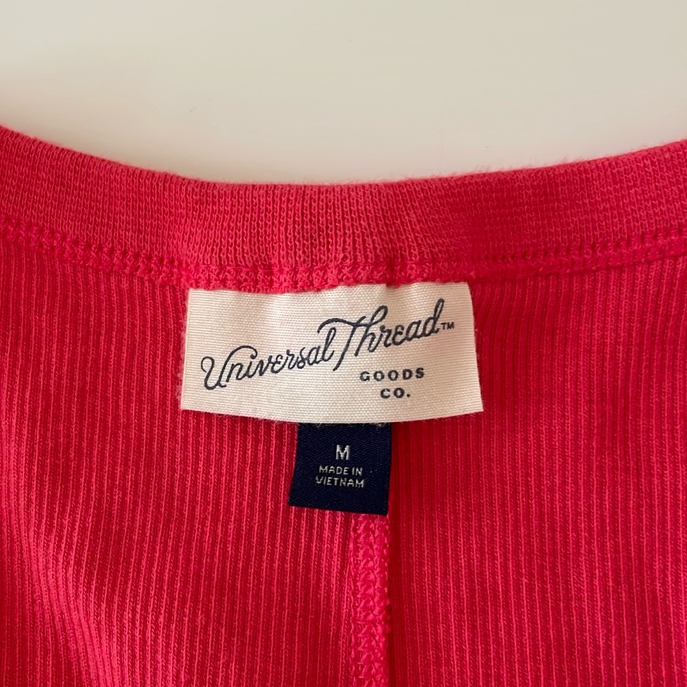 Universal Thread Scoop Tee Ribbed Tank Top - Picture 3 of 13